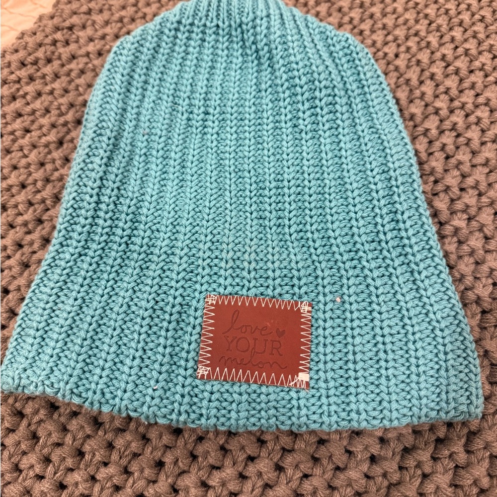 Love Your Melon Blue Classic Beanie